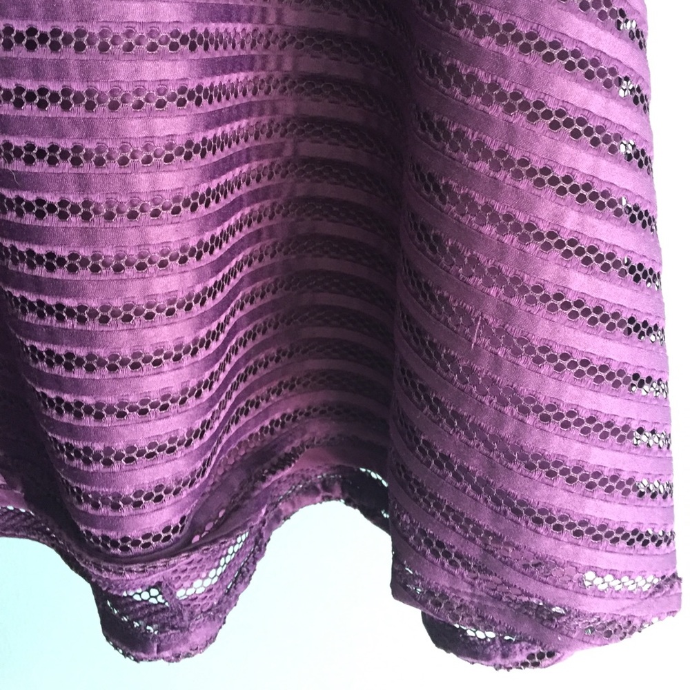 ❤️SOLD❤️ 22/24 Torrid 3 Purple Skater Skirt - Picture 2 of 5